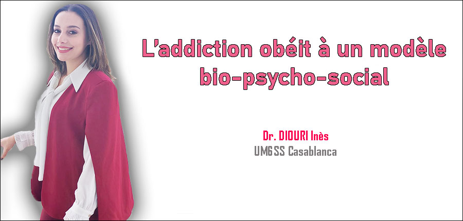 L’addiction obéit à un modèle bio-psycho-social