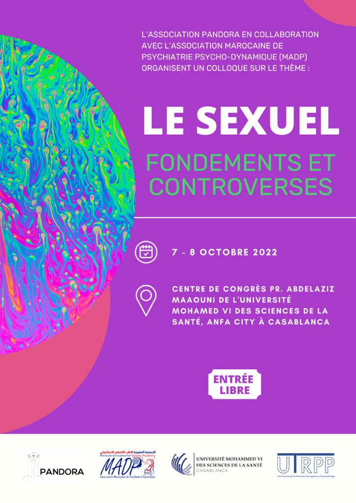 Affiche sexuel fondements controverses colloque scientifique 102022