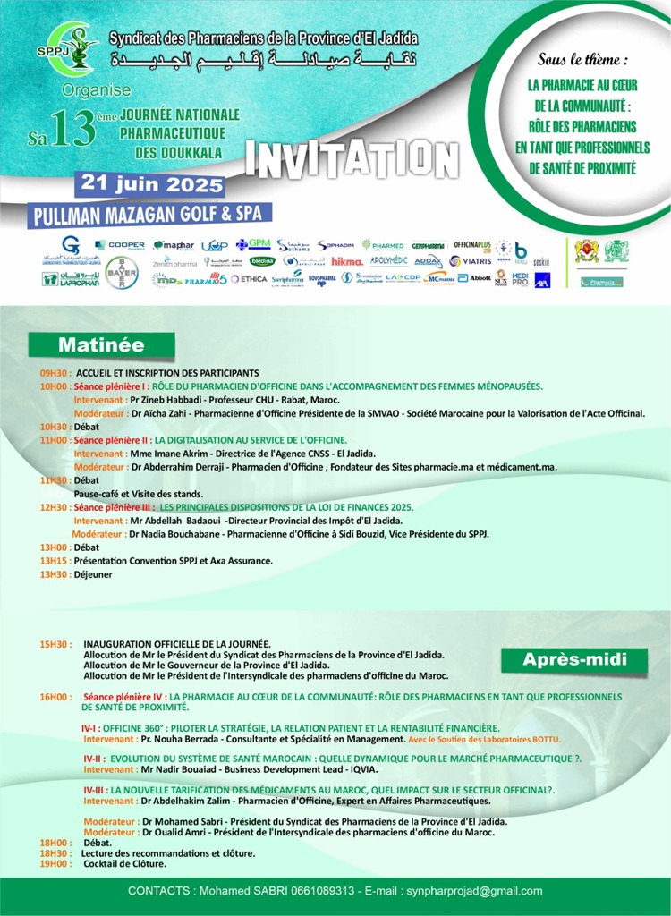 prog pharmaceutique 16062025